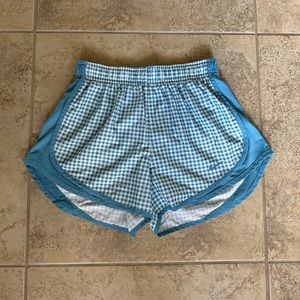 Nike - Dri Fit Tempo Gingham Running Shorts - Size S